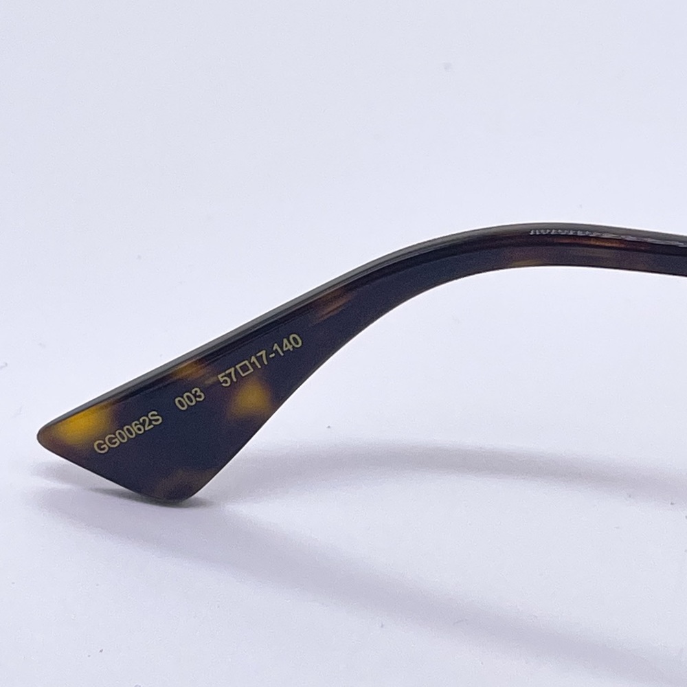 NEW GUCCI GG0062S 003 AVIATOR FRAME SUNGLASSES GUCCI - Picture 10 of 13